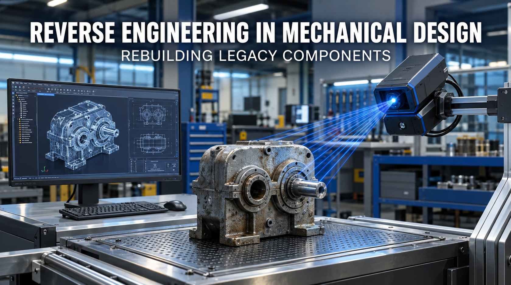 Image of Reverse Engineering in Mechanical Design: Rebuilding Legacy Components - Rhosigma